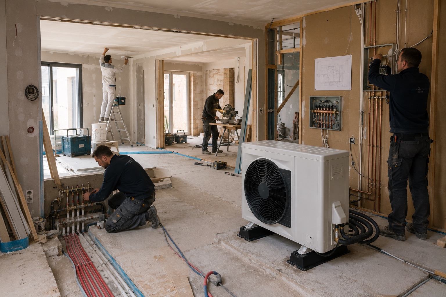 Chantier multi-corps d'état, secteur de Lorient