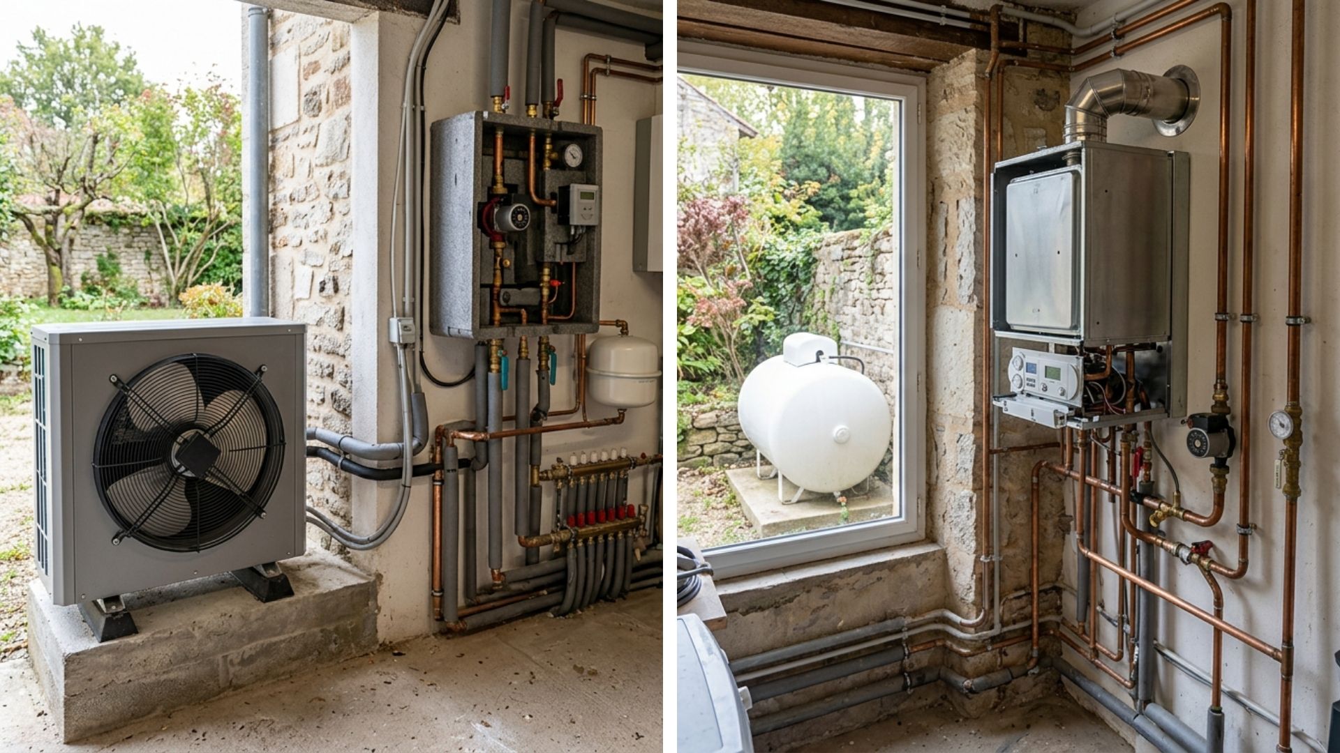 Pompe à chaleur ou chaudière propane, secteur de Lorient