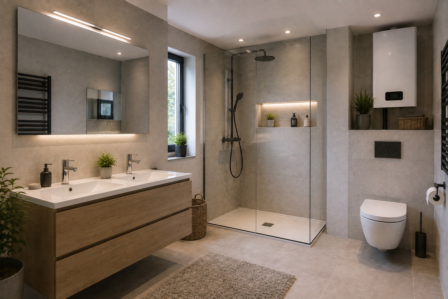 Salle de bains en appartement, dossier syndic de copropriété